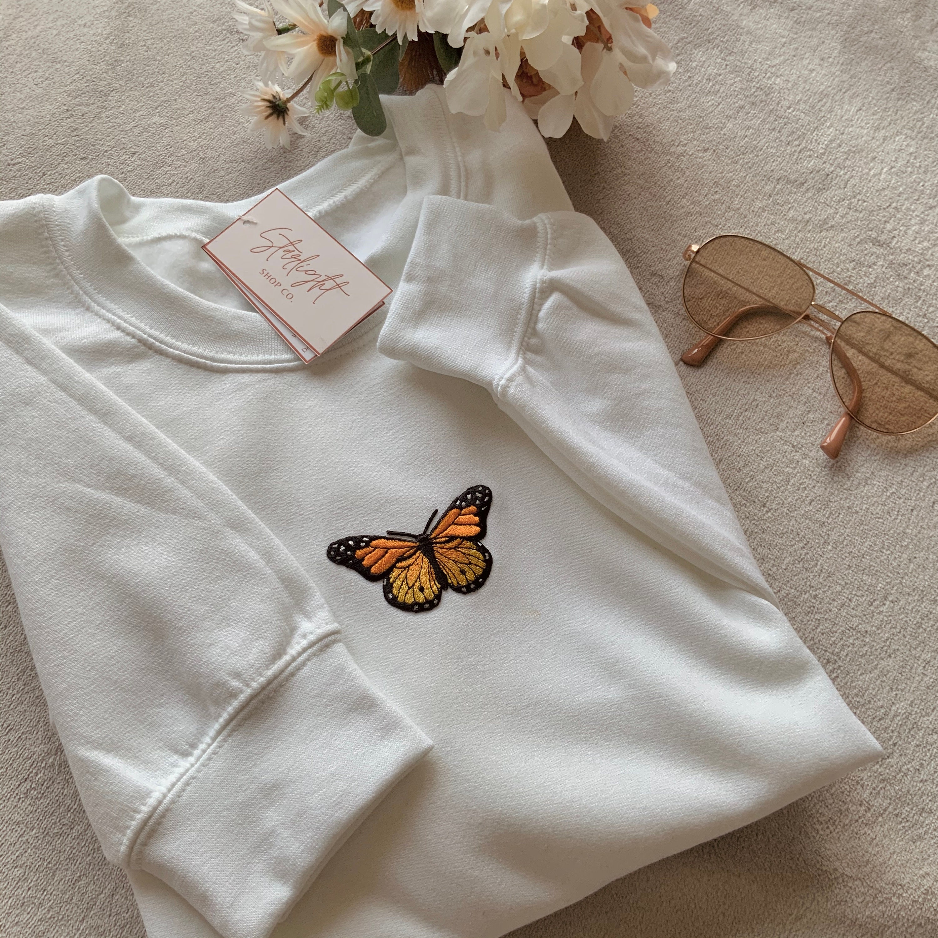 nike butterfly crewneck sweatshirt