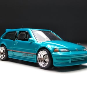 1990 Honda Civic EF Hot Wheels with Real Rubber tires