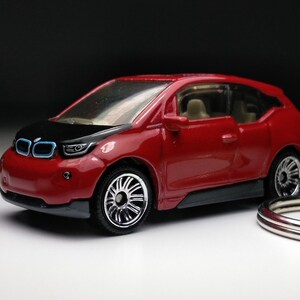 BMW i3 Matchbox Keychain