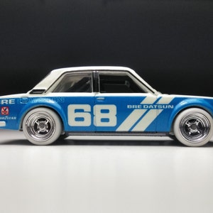 Datsun 510 Hot wheels (Custom Real Rubber tires)