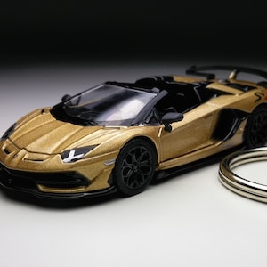 Lamborghini Aventador SVJ Keychain