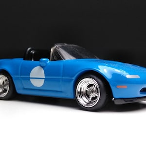 Mazda MX-5 Miata Hot wheels (Custom Real Rubber tires)