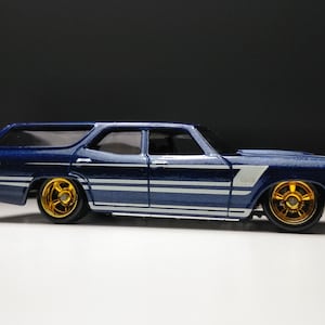 Chevy Chevelle SS Wagon Hot wheels (Custom real rubber tires)