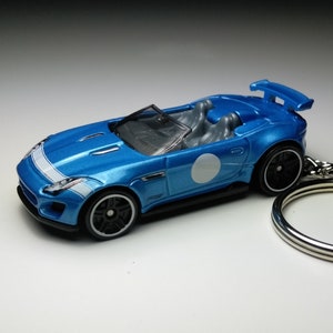 Jaguar F Type Hot wheels Keychain