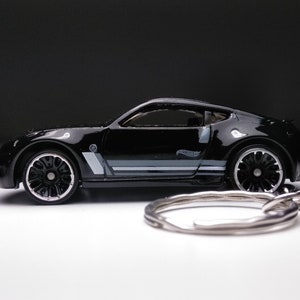 Nissan 370Z Black Hot wheels Keychain