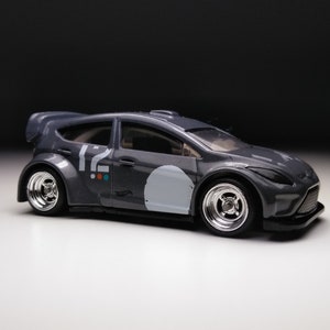 Ford Fiesta Hot wheels (Custom real rubber wheels)