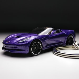 Corvette Rochenleder Hot Wheels Schlüsselanhänger