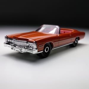 1975 Cadillac Eldorado Convertible Matchbox (Custom plastic wheels)