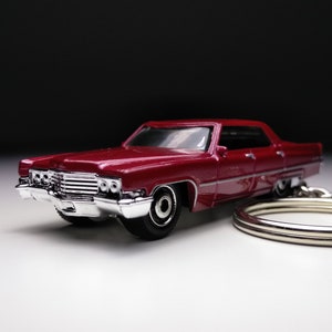 69 Cadillac Sedan Deville Matchbox Keychain