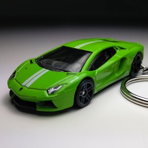 Lamborghini Aventador Hot wheels Keychain