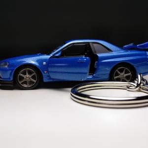 Nissan Skyline GT-R R34 Keychain