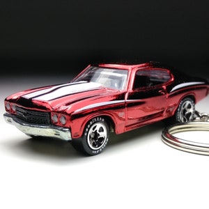 70 Chevrolet Chevelle SS Hot wheels Keychain