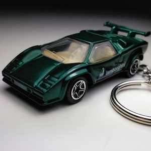 Lamborghini Countach Matchbox Keychain