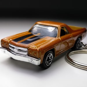 Chevy El Camino Matchbox Keychain