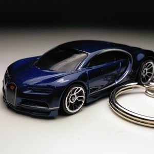 Bugatti Chiron Hot wheels Keychain