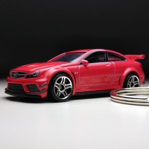 Mercedes Benz C63 AMG Hot wheels Keychain