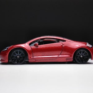 Mitsubishi Eclipse Matchbox (Custom plastic wheels)
