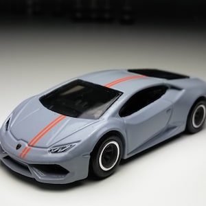 Lamborghini Huracan Hot wheels (Custom Real Rubber tires)