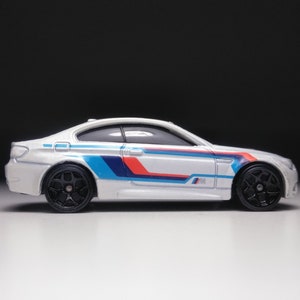 BMW M3 1/64 scale Hot wheels (Custom plastic wheels)