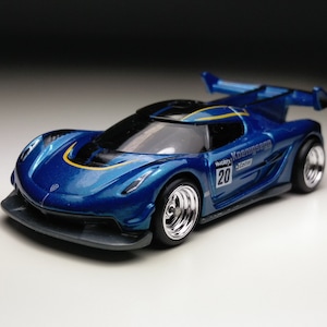 Koenigsegg Jesko Hot wheels (Custom real rubber tires)