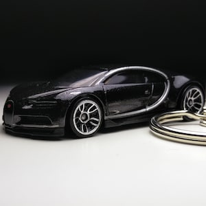 Bugatti Chiron Hot wheels Keychain