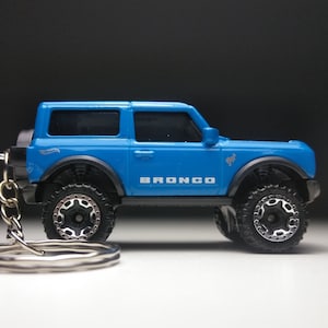 Ford Bronco Hot Wheels Keychain