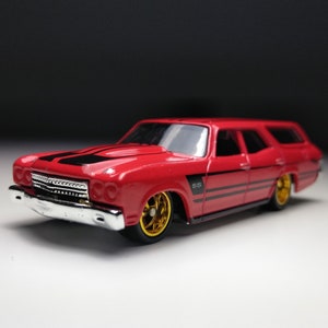 1970 CHEVELLE SS WAGON Hot wheels (Custom real rubber tires)