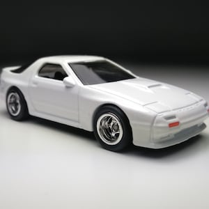 Cerchioni Hot Wheels MAZDA SAVANNA RX-7 del 1989 (pneumatici in vera gomma personalizzati)
