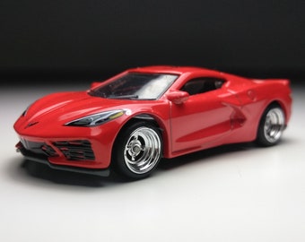 CORVETTE C8 ホットウィール 1/64スケール (カスタムリアル