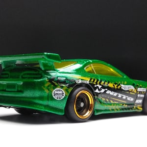 TOYOTA SUPRA Hot wheels (Custom Real Rubber tires)