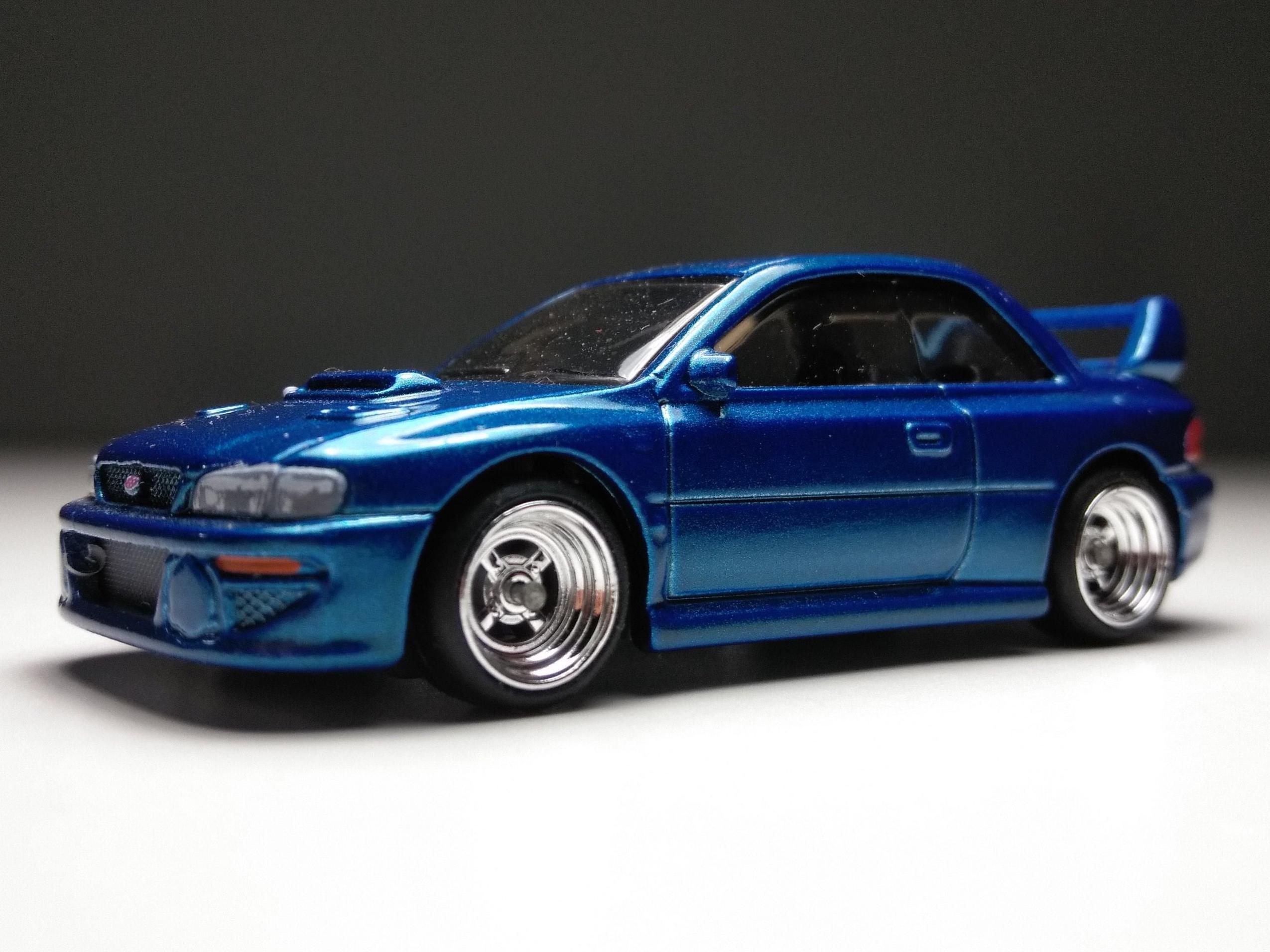 スバル インプレッサ WRX STI ホットウィール（カスタムリアルラバー