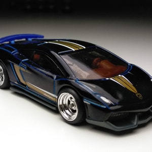 Lamborghini Gallardo Hot Wheels (Custom real rubber tires)