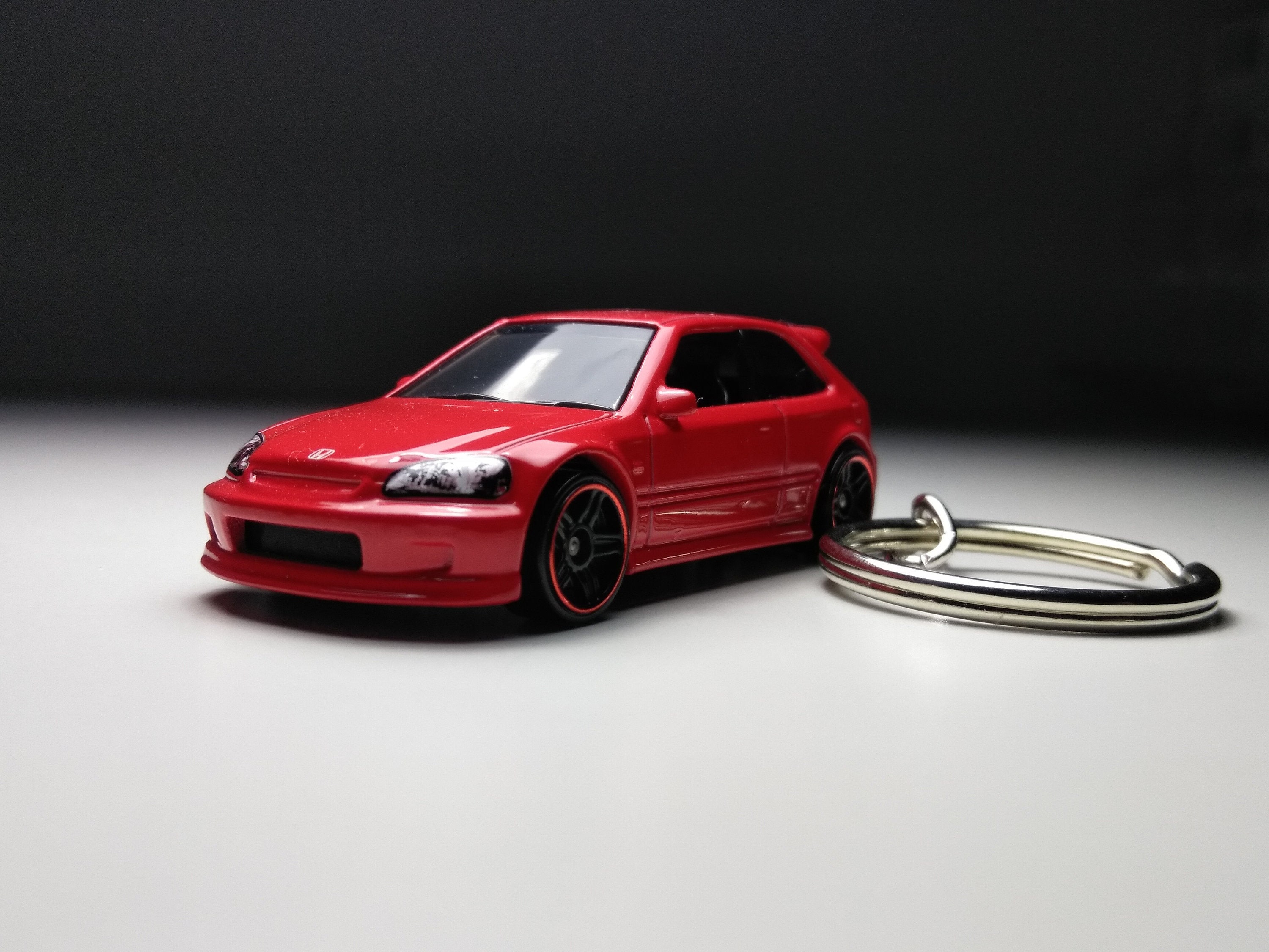 Honda Civic Hot Wheels Keychain