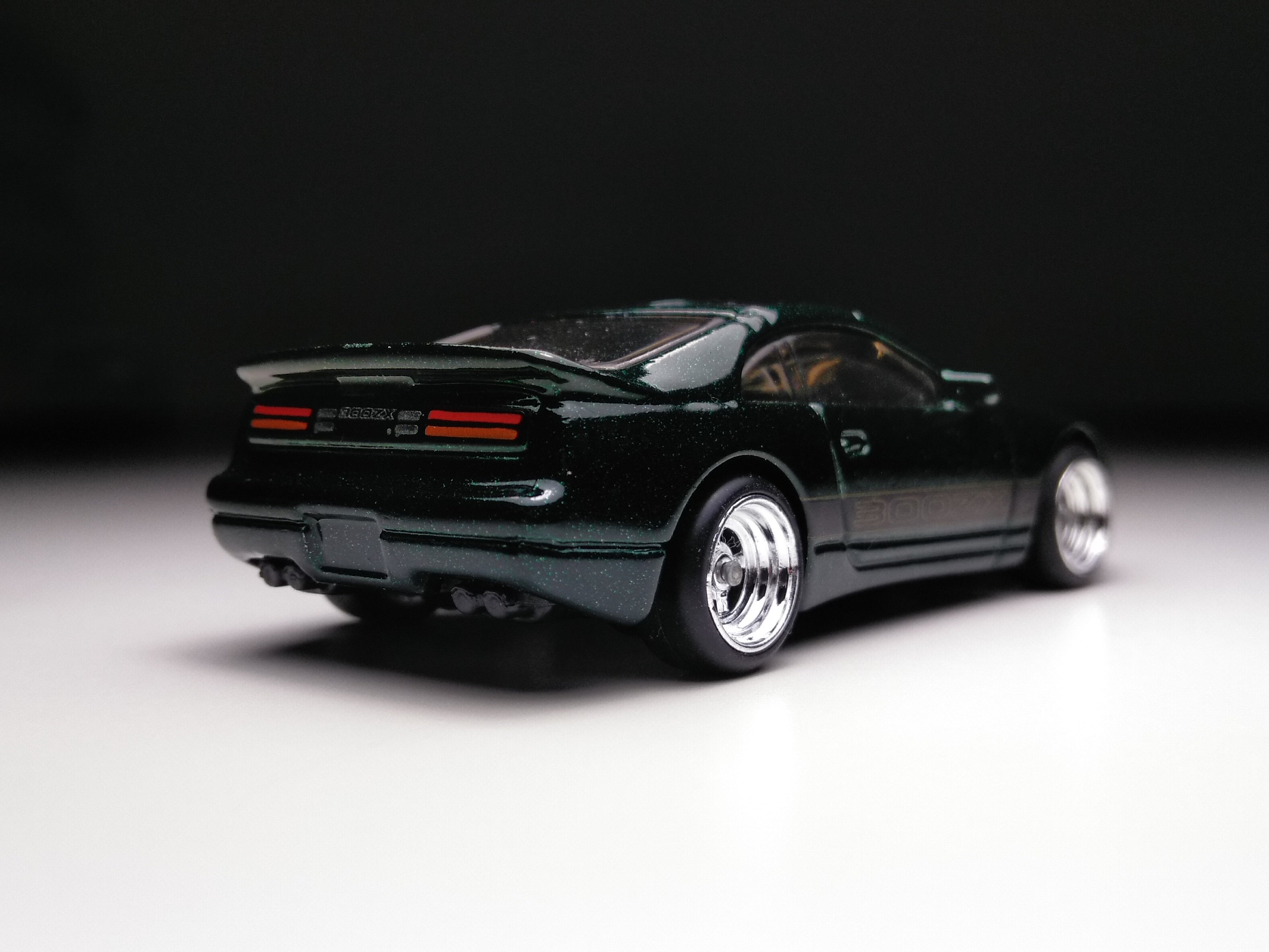 Nissan 300ZX Green Hot Wheels (custom Real Rubber Tires) - Etsy