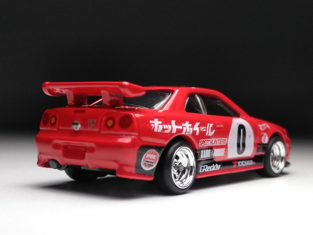 Hot wheels gtr r34 on sale