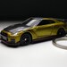 Nissan Skyline GTR R35 Keychain - Etsy