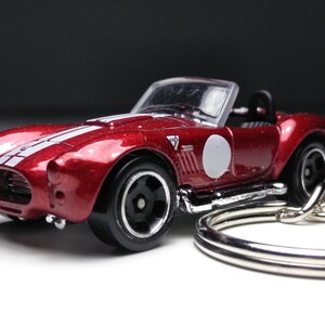 Shelby Cobra Hot wheels Keychain