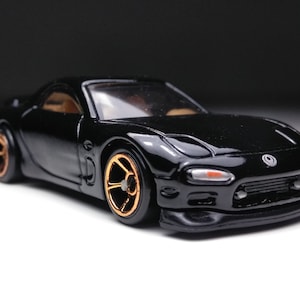 1995 Mazda RX-7 Hot wheels (ruote in plastica personalizzate)