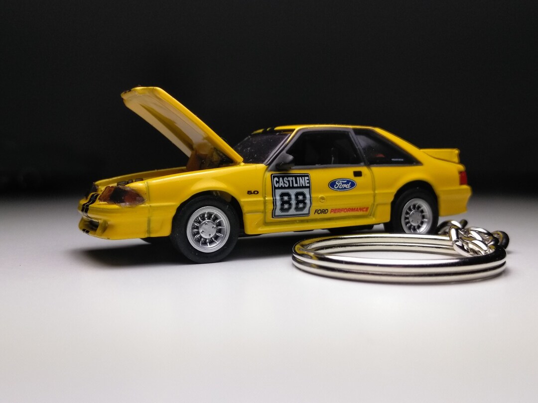 Ford Mustang GT Keychain - Etsy UK