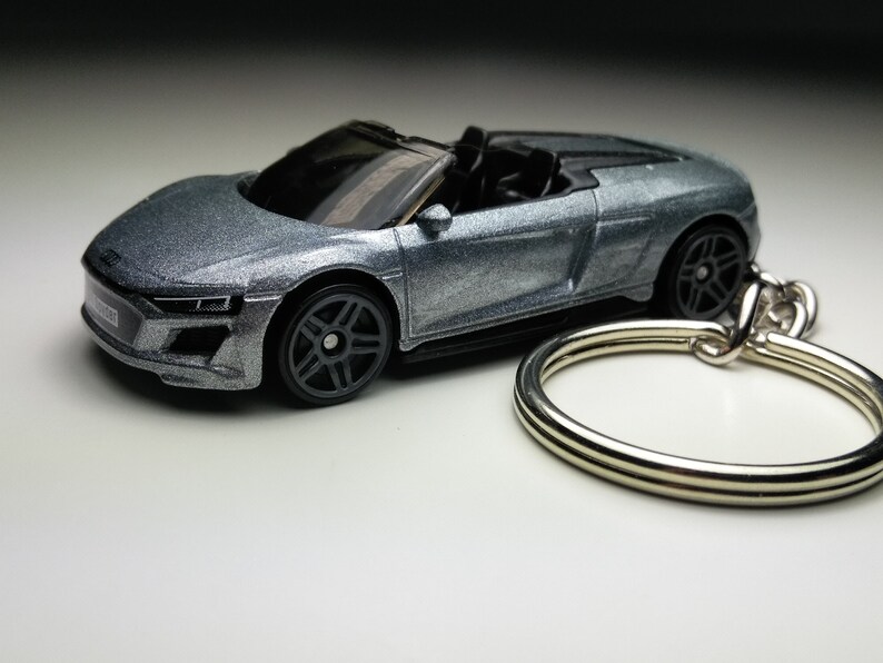 Audi R8 Hot Wheels Keychain - Etsy