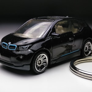 BMW i3 Matchbox Keychain