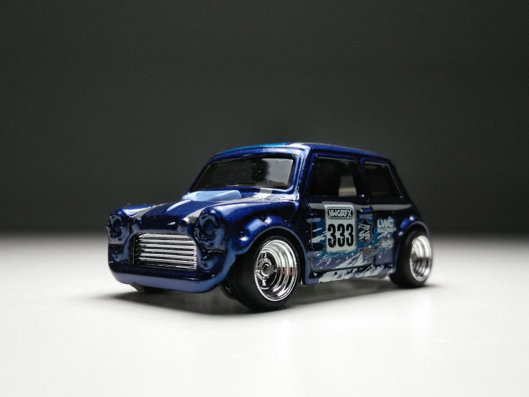 Mini Cooper Hot Wheels (custom Real Rubber Tires) - Etsy Australia