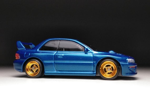 スバル インプレッサ WRX STI ホットウィール（カスタムリアルラバー