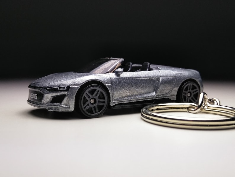 Audi R8 Hot Wheels Keychain - Etsy