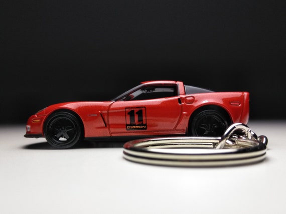 Corvette Z06 Keychain Etsy New Zealand