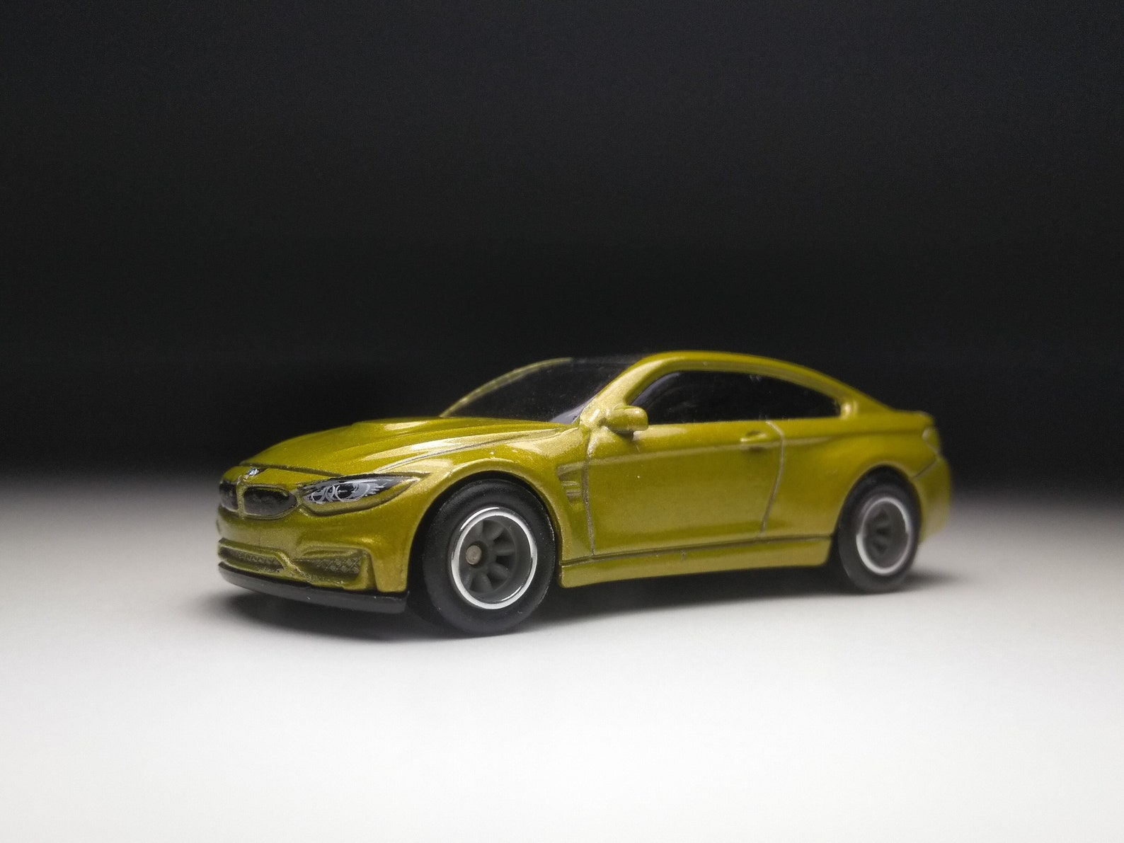 Hot Wheels BMW M4 Gold with Real Riders Custom Wheel Swap | Etsy
