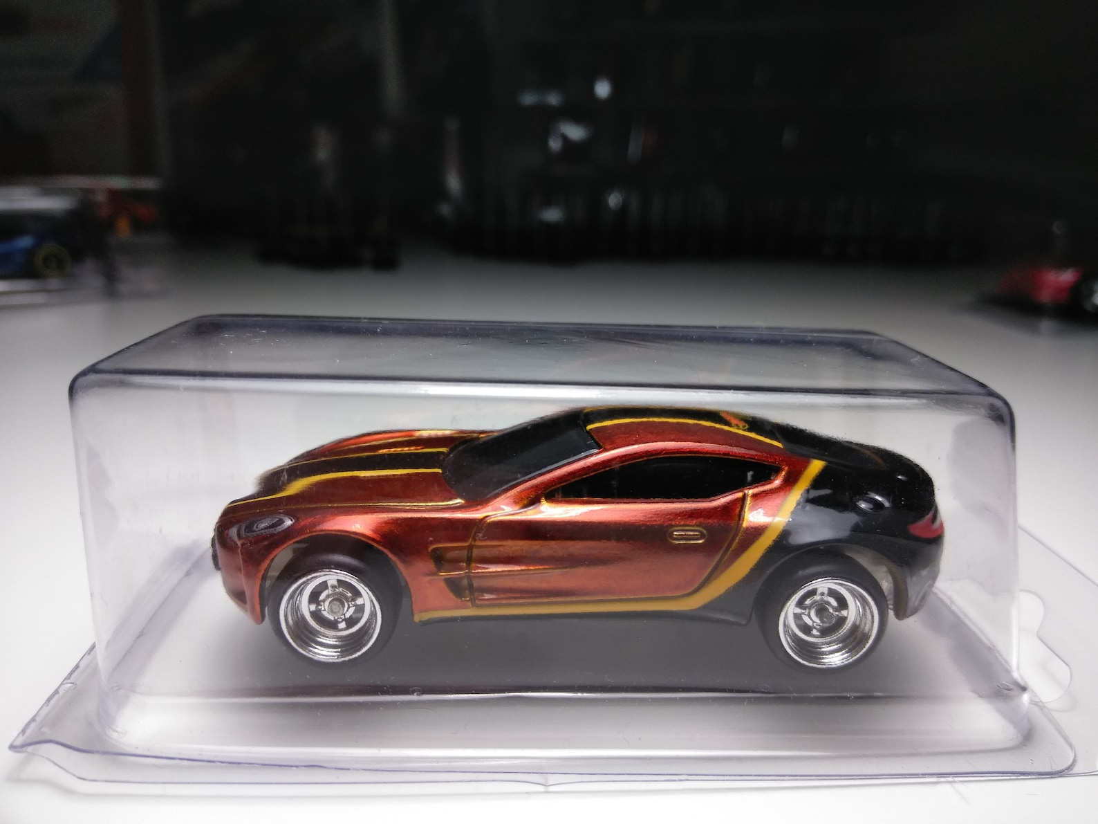 Custom Hot Wheels Id Cars Aston Martin One77 With Real Riders Etsy