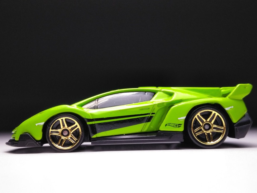 Lamborghini Veneno Hot Wheels (custom Plastic Wheels) - Etsy