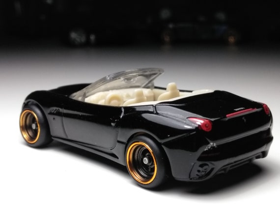 Ferrari California Hot Wheels (custom Real Rubber Tires) - Etsy