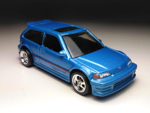 ホンダ シビック EF ホットウィール（カスタム リアルラバータイヤ